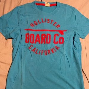 Hollister Blue & Red T-Shirt